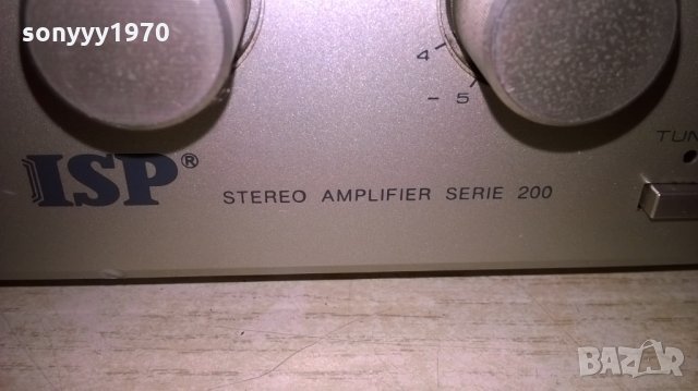 &isp serie 200-stereo amplifier-made in japan-внос франция, снимка 17 - Ресийвъри, усилватели, смесителни пултове - 24351444