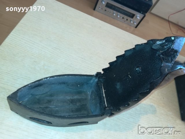 антика-ретро ютия-22х20х11см-метална-внос швеицария, снимка 11 - Колекции - 20620976