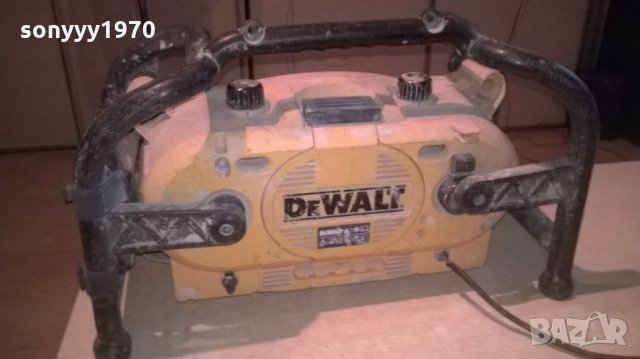 dewalt-строително радио за ремонт-внос англия, снимка 16 - Ресийвъри, усилватели, смесителни пултове - 26108670