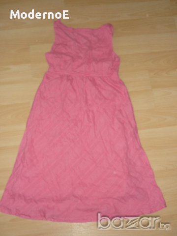 S/m H&M Прохладна нежна рокля в цвят диня, снимка 8 - Рокли - 14789276