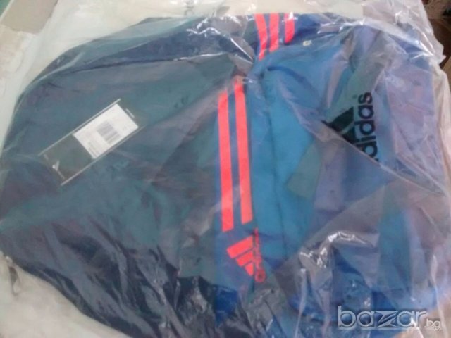 Нова раница Adidas 3 Stripes DER Backpack Dark Blue, снимка 5 - Чанти - 19215641