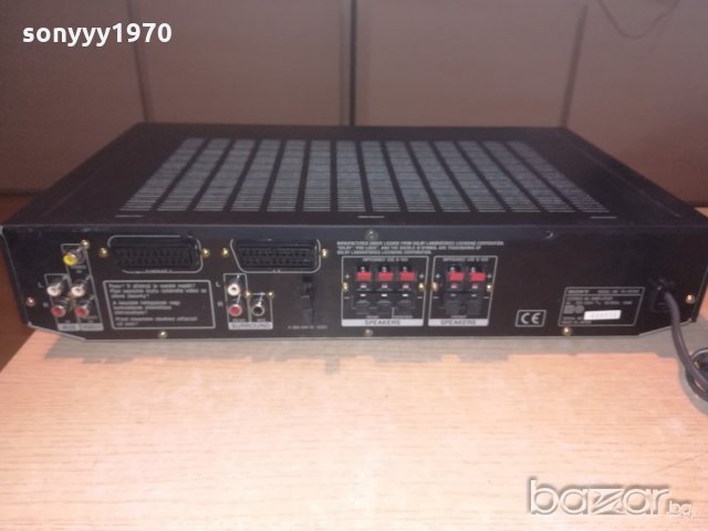sony ta-ve100 amplifier-made in japan-внос швеция, снимка 10 - Ресийвъри, усилватели, смесителни пултове - 20361727