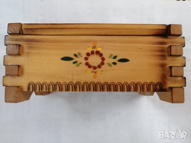 Дървена кутия за бижута СССР. , снимка 7 - Декорация за дома - 25316255