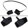 OBDII 16Pin кабел за диагностика мъжко-женско преходник, снимка 2