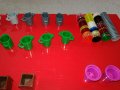 Lego - Лего аксесоари - светофари, кофи, сандък - Оригинални!, снимка 3