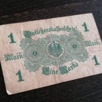 Банкнота - Германия - 1 марка | 1914г., снимка 3 - Нумизматика и бонистика - 26046817