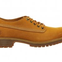 ПРОМО 🍊 TIMBERLAND № 36-36½-37 🍊 Дамски обувки в цвят камел от ест. кожа нови с кутия, снимка 3 - Дамски елегантни обувки - 21977608