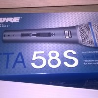 shure beta sm58s-вокален-внос швеицария, снимка 8 - Микрофони - 24899906