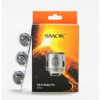Smok X-Baby T6 Coils 0.2ohm изпарители нагреватели смок, снимка 2 - Аксесоари за електронни цигари - 21784906