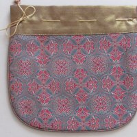 Традиционна торбичка тип пунгия от плат DELL от Монголия-13, снимка 5 - Други - 23441806
