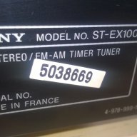 sony st-ex100 tuner-внос швеицария, снимка 5 - Ресийвъри, усилватели, смесителни пултове - 10781840