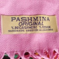 'Расhmina' ' 7 кашмир лукс и коприна голям , снимка 2 - Шалове - 25060488