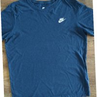 Nike T-Shirt Navy Futura - страхотна мъжка тениска, снимка 4 - Тениски - 25823196