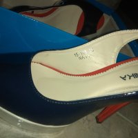 Обувки , снимка 2 - Дамски обувки на ток - 18123695