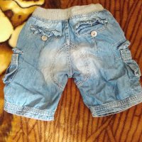 Къси дънкови панталонки, снимка 2 - Детски къси панталони - 19521030