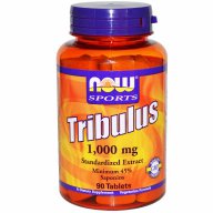 NOW Tribulus 1000 мг, 90 табл - 36.90 лв, 180 табл - 55.90 лв