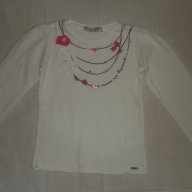 Памучна елегантна блуза, снимка 1 - Бебешки блузки - 11367295