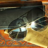 Оригинални очила RAY BAN Aviator 58[]14 B&L U.S.A., снимка 1 - Слънчеви и диоптрични очила - 12851273
