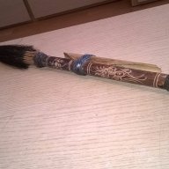 Древно африканско оръжие с стрела-бамбук-резба-внос швеицария, снимка 18 - Антикварни и старинни предмети - 17502328