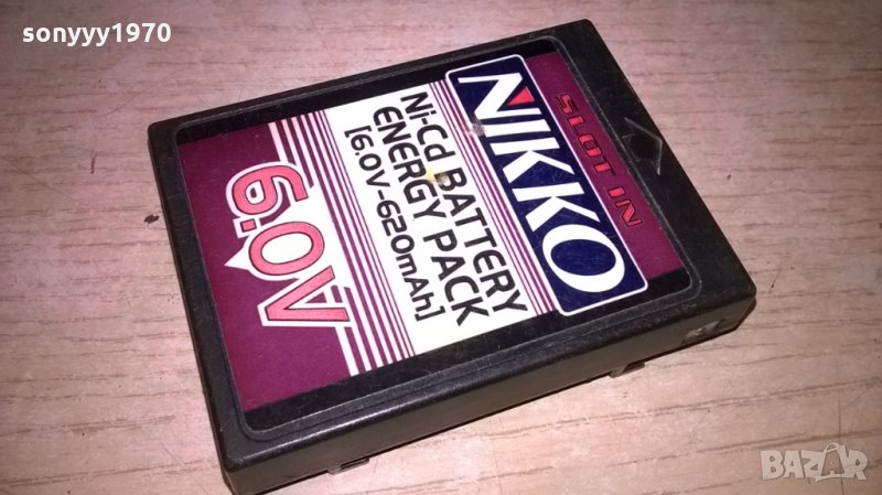 nikko 6v battery pack-внос швеицария, снимка 1