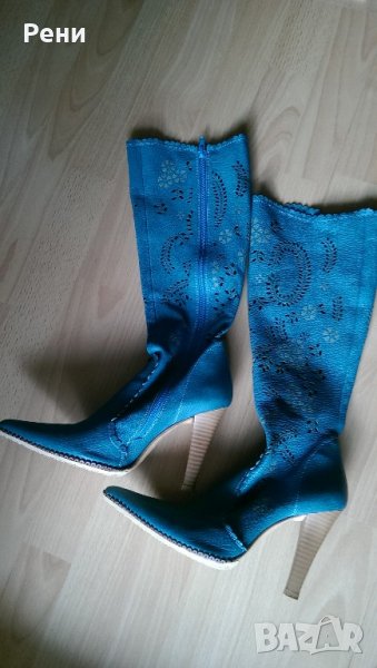 Ботуши от естествена кожа , снимка 1
