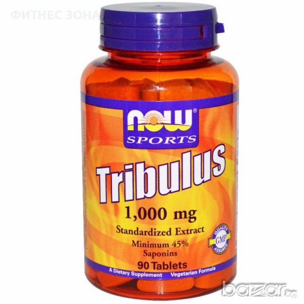 NOW Tribulus 1000 мг, 90 табл - 36.90 лв, 180 табл - 55.90 лв, снимка 1