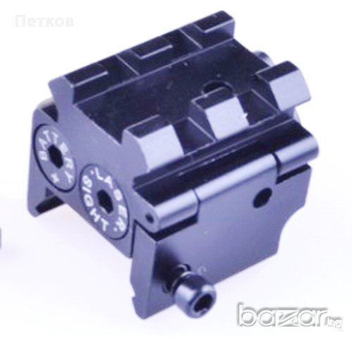 Лазерен мерник-червена точка за пистолети и пушки-компактен. , снимка 1