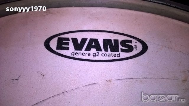 Evans usa tm-genera g2 coated-43х42см-внос швеицария, снимка 7 - Ударни инструменти - 17733784