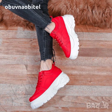 Червени обувки на платформа • Онлайн Обяви • Цени — Bazar.bg