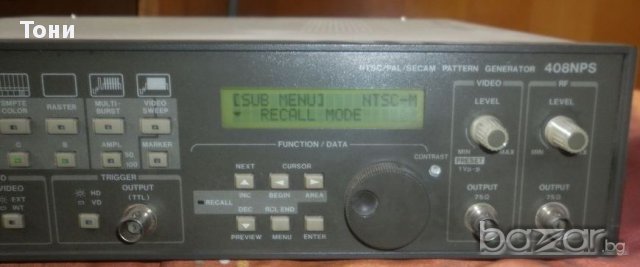Leader 408NPS , TV Generator , Video Test Generator, снимка 7 - Ресийвъри, усилватели, смесителни пултове - 10452539