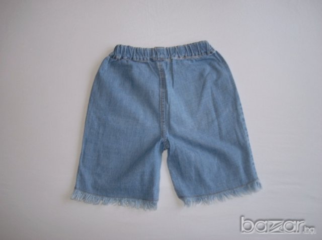 Къси дънкови панталони,116/122 см. , снимка 2 - Детски къси панталони - 16391002