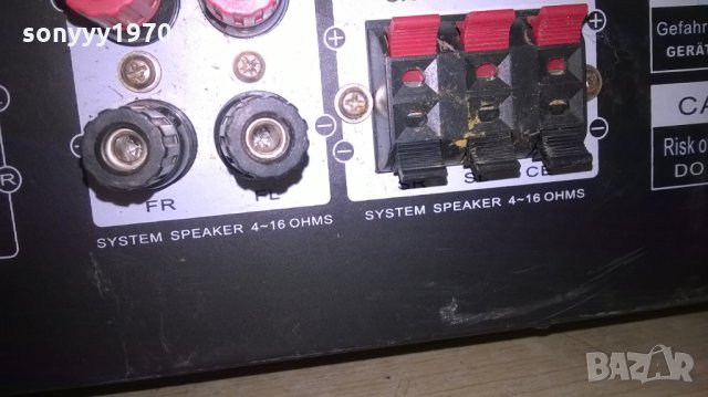 mc voice-hifi amplifier-5chanels-внос швеицария, снимка 16 - Ресийвъри, усилватели, смесителни пултове - 23821000