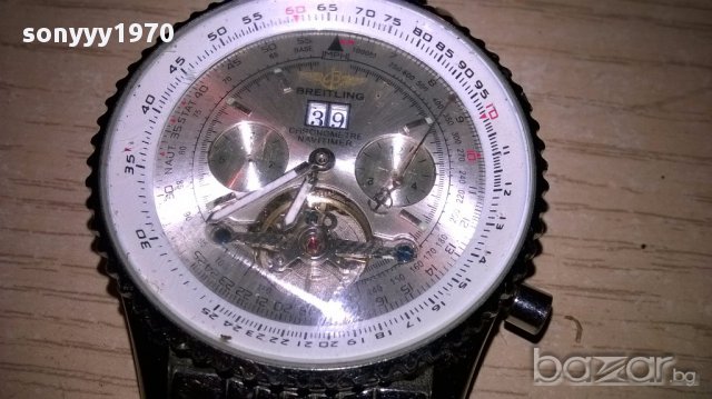 Breitling chronometre navitimer-за ремонт-внос швеицария, снимка 6 - Мъжки - 17777112
