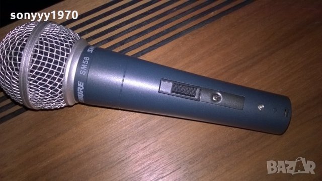 shure 58-profi microphone-жичен микрофон-внос швеицария, снимка 3 - Микрофони - 22147913