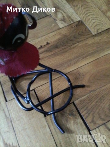 Метална скулптурка ръчна изработка, снимка 4 - Декорация за дома - 21663823