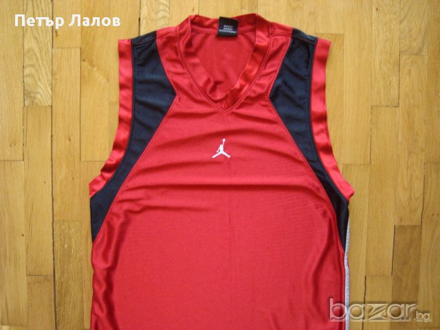 Намален Air Jordan Nike тениска без ръкави - баскетболен екип, снимка 2 - Спортни дрехи, екипи - 11015065