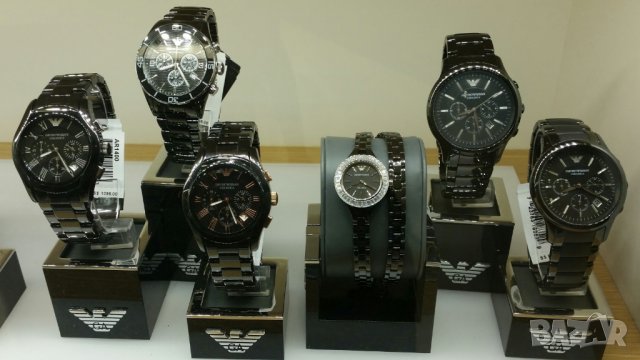 Маркови часовници Emporio Armani. Богат избор от модели със сертификат и гаранция. , снимка 4 - Мъжки - 25751178