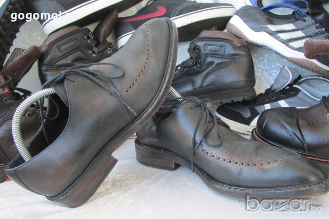 КАТО НОВИ HARDY original VERO CUOIO, made in MEXICO, N- 42 - 43, 100% естествена кожа и отвън и от, снимка 12 - Ежедневни обувки - 21194489