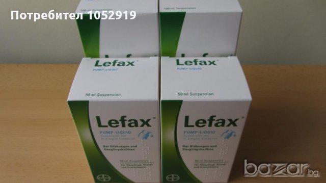 ЛЕФАКС 100мл - LEFAX Pump Liquid - бебешки капки против колики, снимка 3 - Други - 11147037