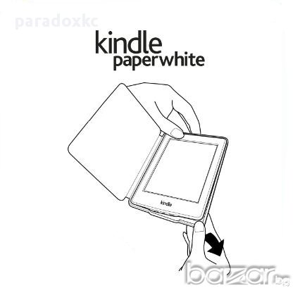 Kindle Paperwhite Smart Cover, червен , снимка 3 - Електронни четци - 10606321
