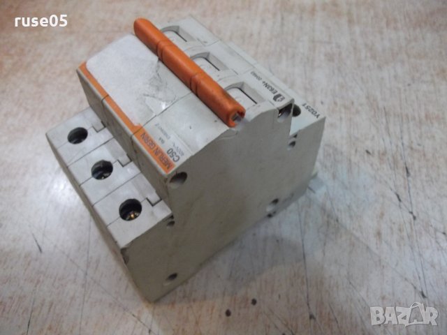 Прекъсвач "MERLIN GERIN - C50 - 6kA - 400V", снимка 7 - Ключове, контакти, щепсели - 24346420