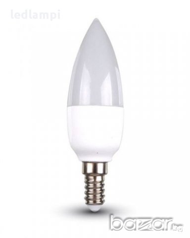 LED лампа 5.5W Свещ E14, снимка 1 - Лед осветление - 8669426