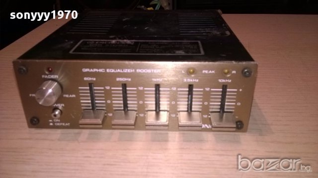 Pioneer car ampli+equalizer-ретро-внос швеицария, снимка 6 - Аксесоари и консумативи - 15723871