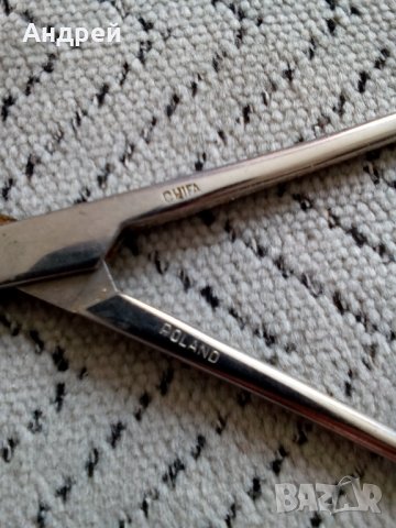 Стара медицинска ножица Chifa Poland, снимка 3 - Антикварни и старинни предмети - 24676306