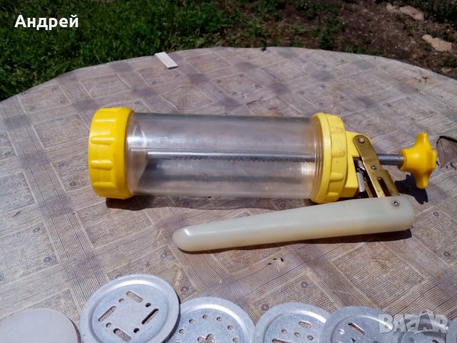 Стар шприц за сладки, снимка 4 - Антикварни и старинни предмети - 22130348