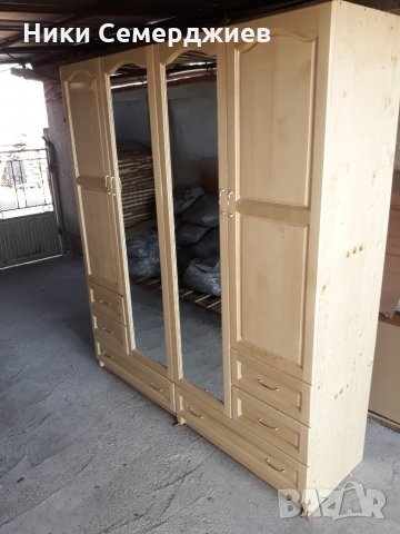 Шкаф с размери 80/180/40.https://luxury77.com/proizvodstvo_na_mebeli_velingrad, снимка 2 - Гардероби - 24463470