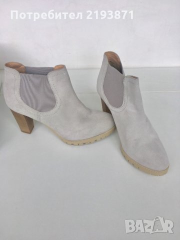 Естествена кожа велур нови боти Pier One номер 39, снимка 12 - Дамски боти - 24652610