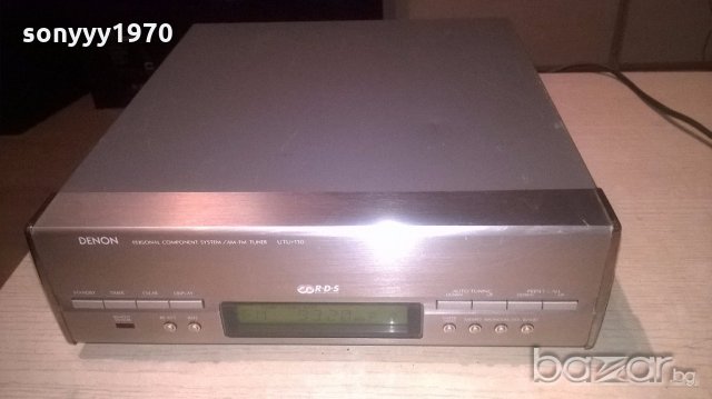 denon utu-110 tuner/rds-made in germany-внос англия, снимка 2 - Ресийвъри, усилватели, смесителни пултове - 19253393