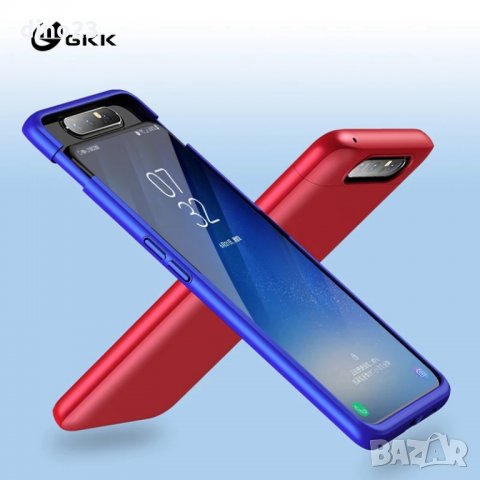 Samsung Galaxy A80 / GKK 3в1 твърд мат кейс калъф, снимка 2 - Калъфи, кейсове - 26133970