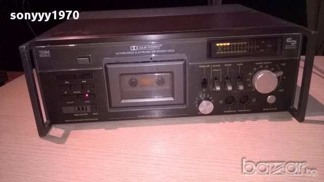 ★schneider team 6070c-hi-fi deck-внос швеицария, снимка 8 - Ресийвъри, усилватели, смесителни пултове - 12725123